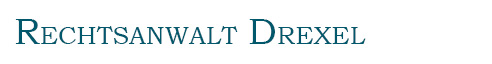 Logo Rechtsanwalt Drexel
